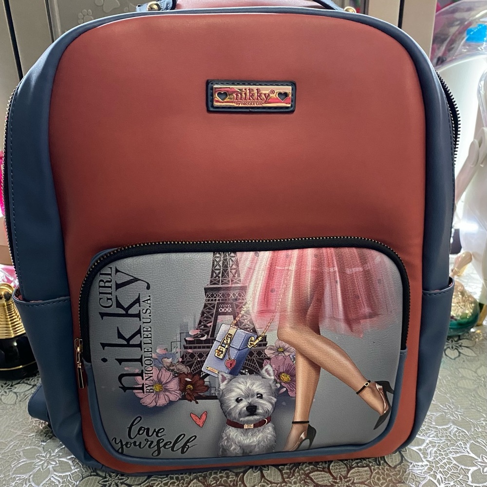 SOLD‼️ NEVER USED WITHOUT TAG ‼️ NIKKY FASHION BACKPACK "NIKKI CHIC"